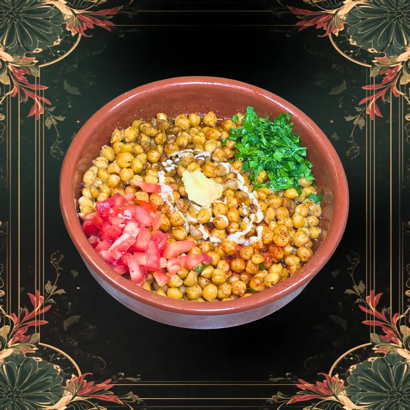 Hummus mit Öl
